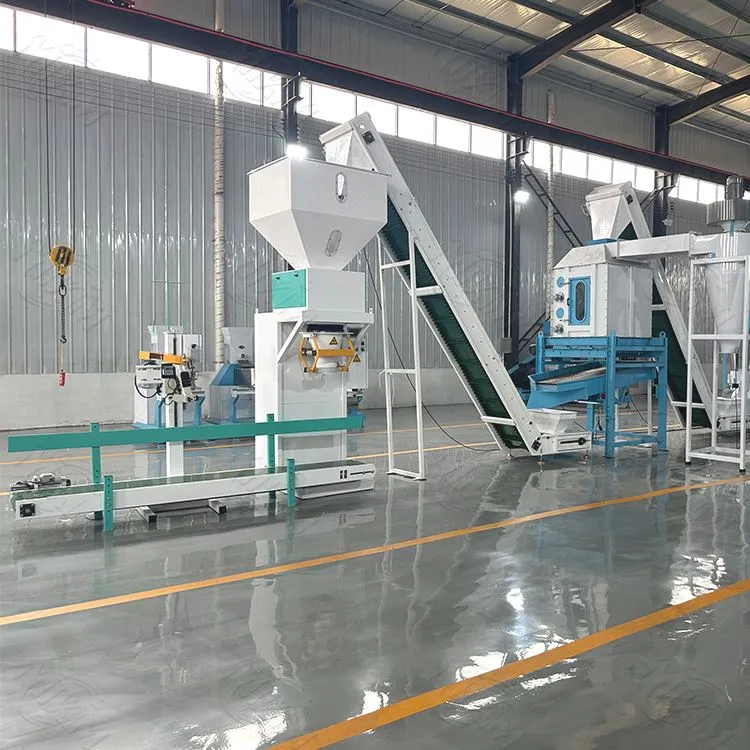 Linja ta 'produzzjoni tal-pelleting għalf għall-irziezet