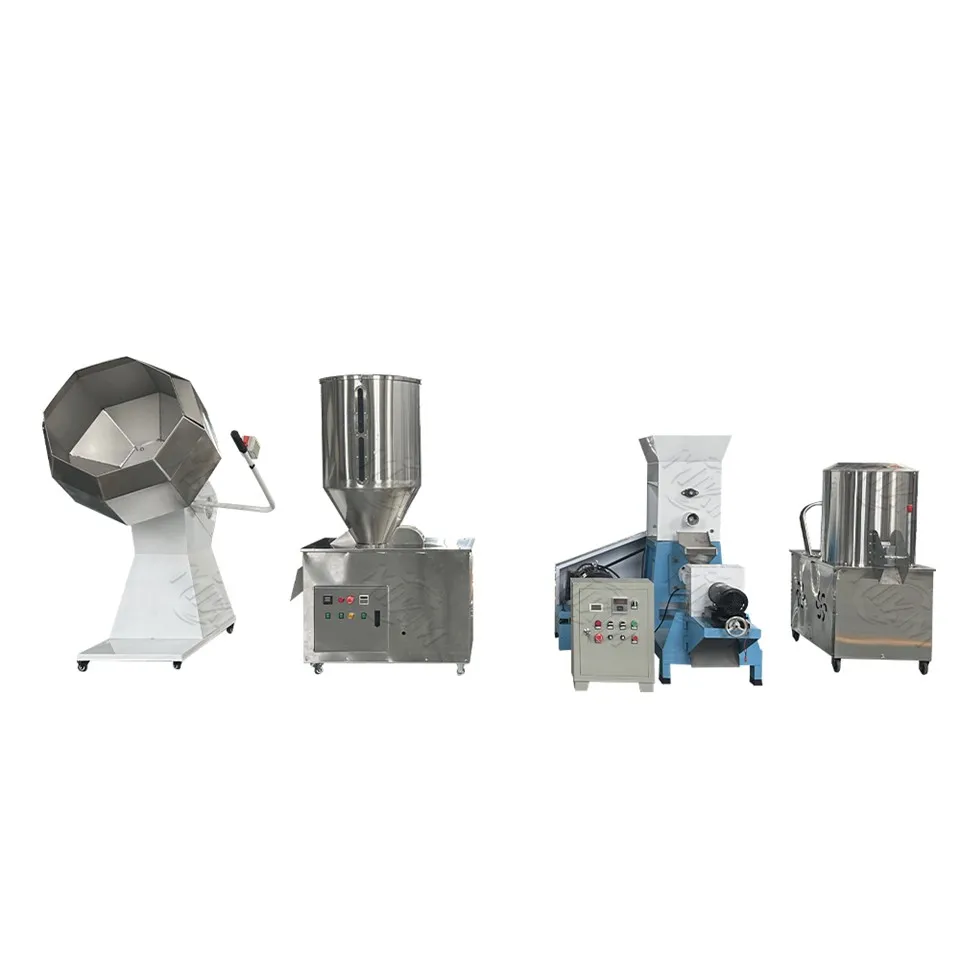 Linja ta 'produzzjoni ta' l-għalf f'wiċċ l-ilma kompletament awtomatiku