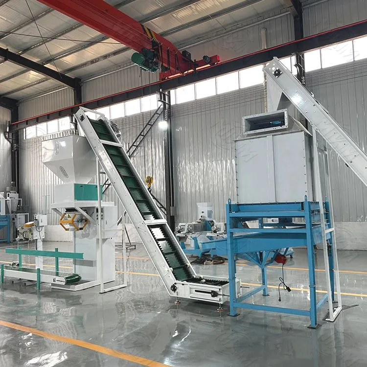 Linja ta 'produzzjoni moderna ta' l-għalf