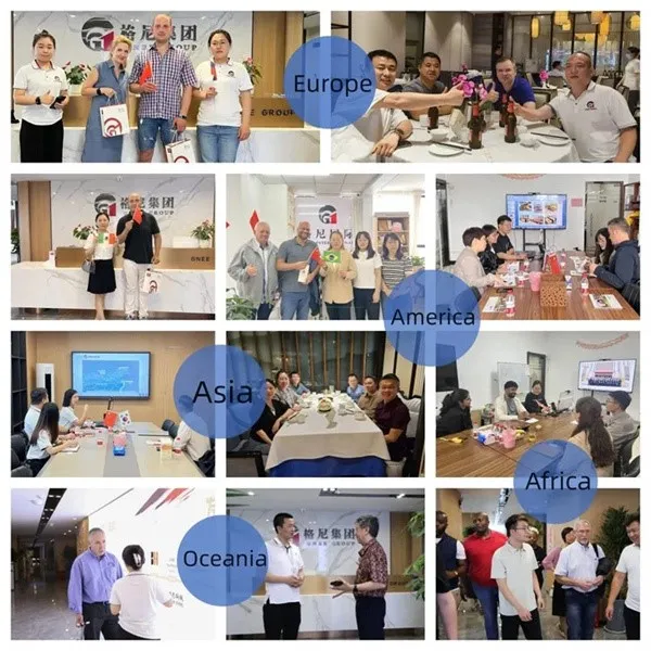 Customer visits Customer visits