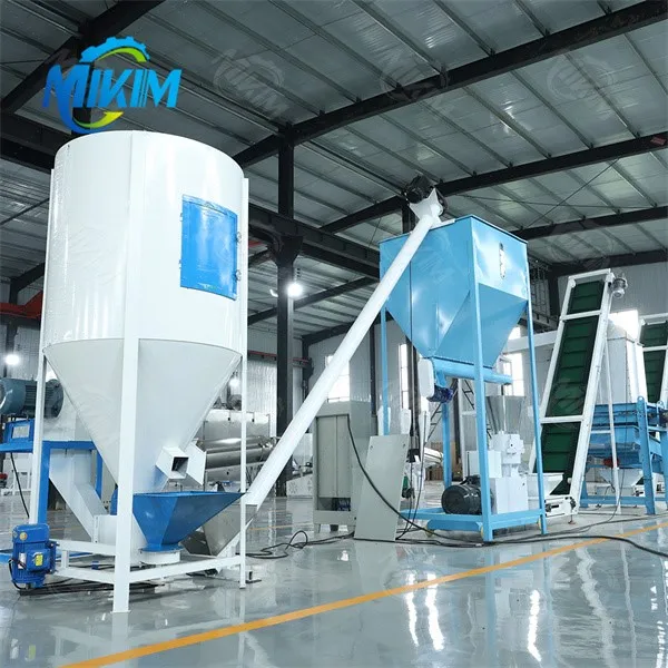 High-efficiency Poultry Feed Pellet Production Line High-efficiency Poultry Feed Pellet Production Line