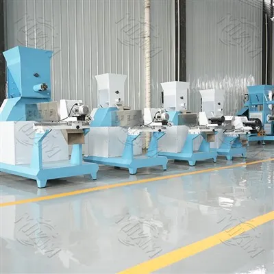 Highly Automated Feed Pellet Extruder